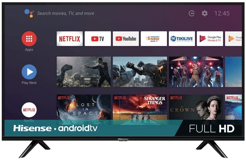 10. Hisense 40-Inch 40H5500F Class H55 Series Android Smart TV